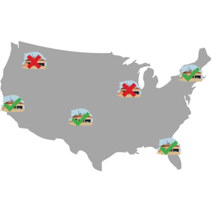 Trade show - warehouse availability