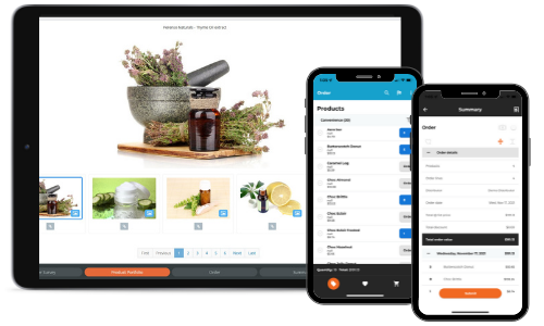 Customer Ordering Portal - Mobile App