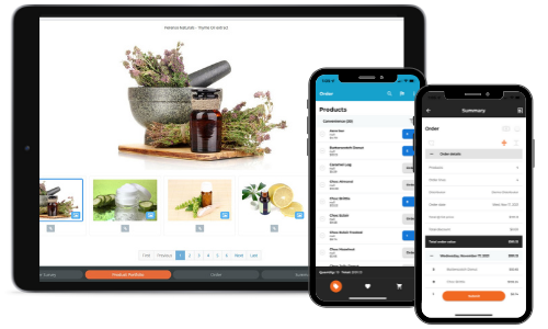 Customer Ordering Portal - Mobile App Customer Ordering Portal - Mobile App