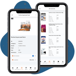 Mobile event app - Product Kit Components