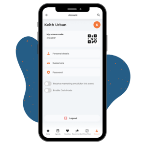 Mobile app - Attendee Profile