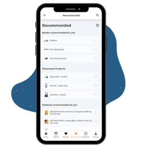 Mobile app - personalized recommended items