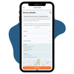 Mobile App - Venue Details