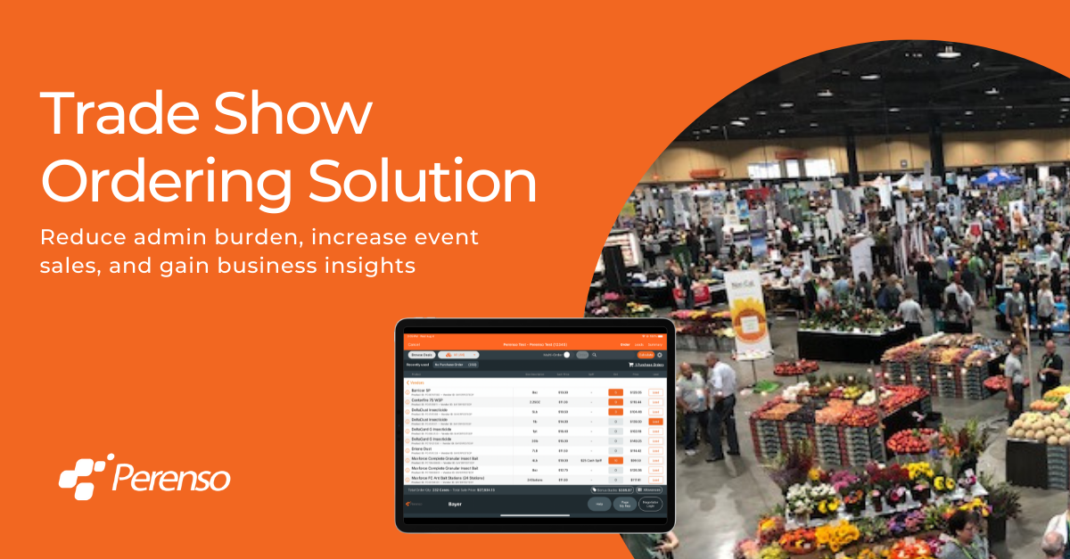 Trade Show Ordering Solution