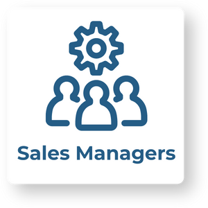 Sales managers icons