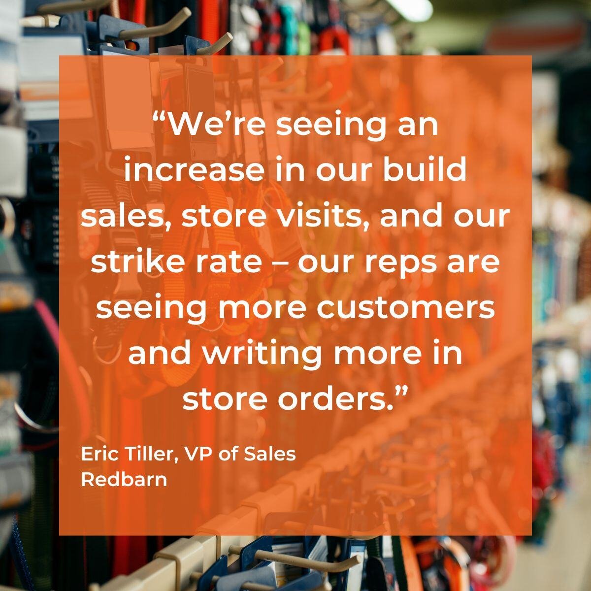 Field Sales - Sales Rep testimonial