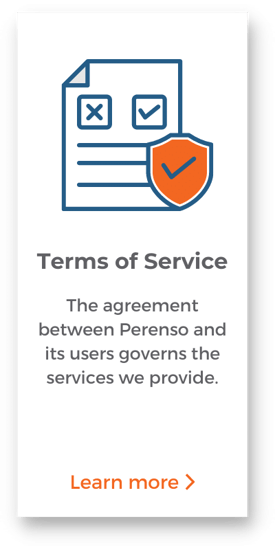 Trust Center Terms of Service (Vertical)