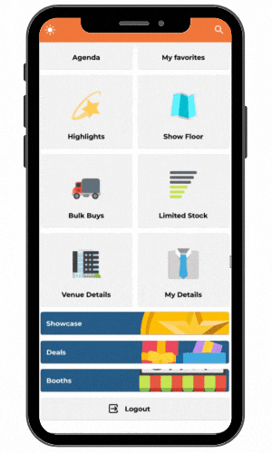Mobile Event App - GIF Website